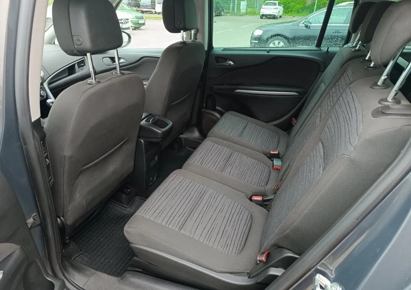 Opel Zafira cena 41900 przebieg: 140175, rok produkcji 2014 z Jaraczewo małe 211